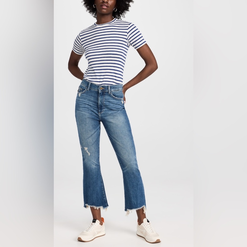 DL1961 Bridget Boot Crop High Rise Instasculpt Jeans (size 26)